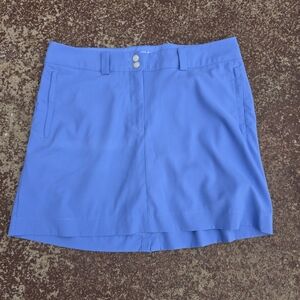 Nike Golf Skort Blue Skort Activewear Skirt with Shorts Size 12